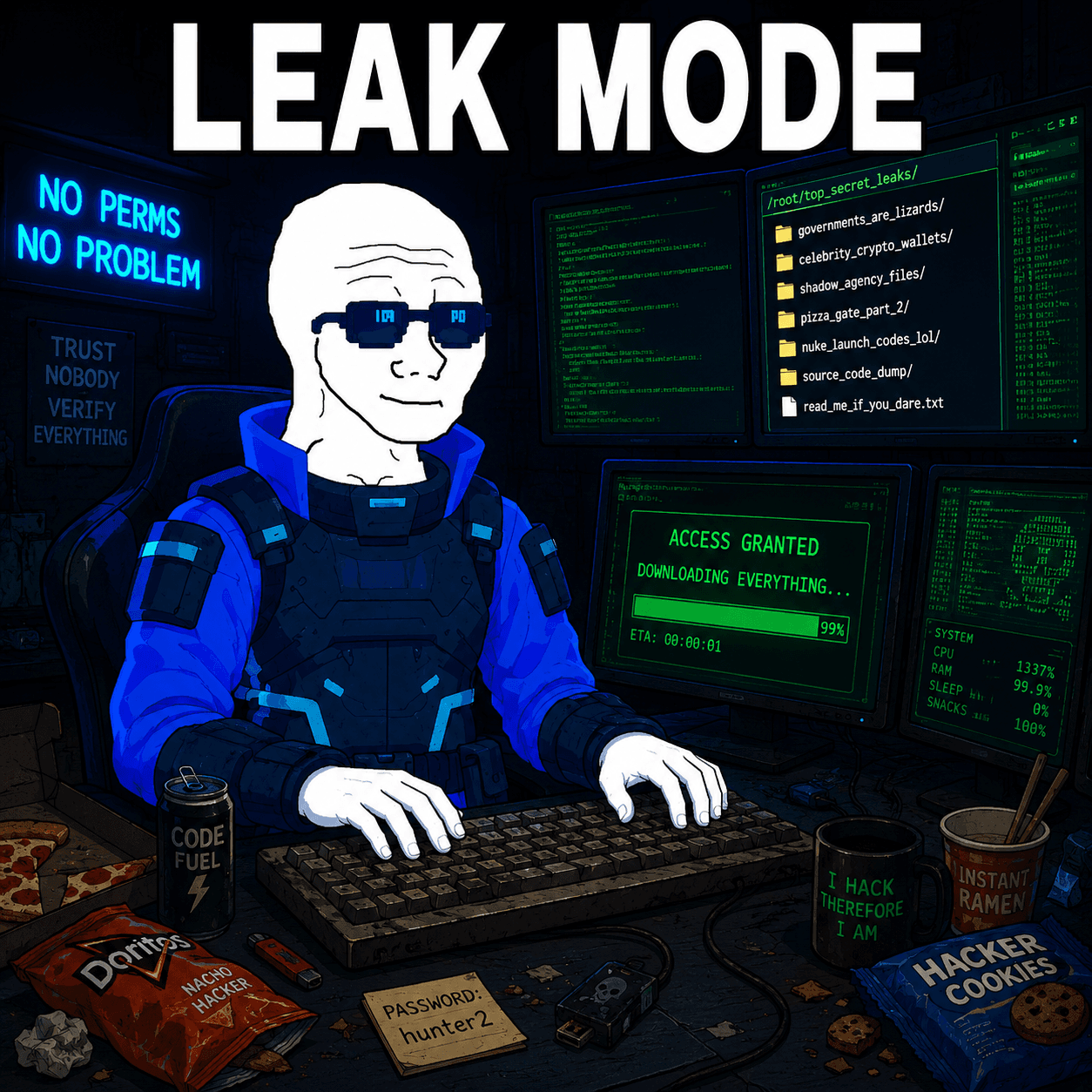 LEAK MODE // NO PERMS NO PROBLEM