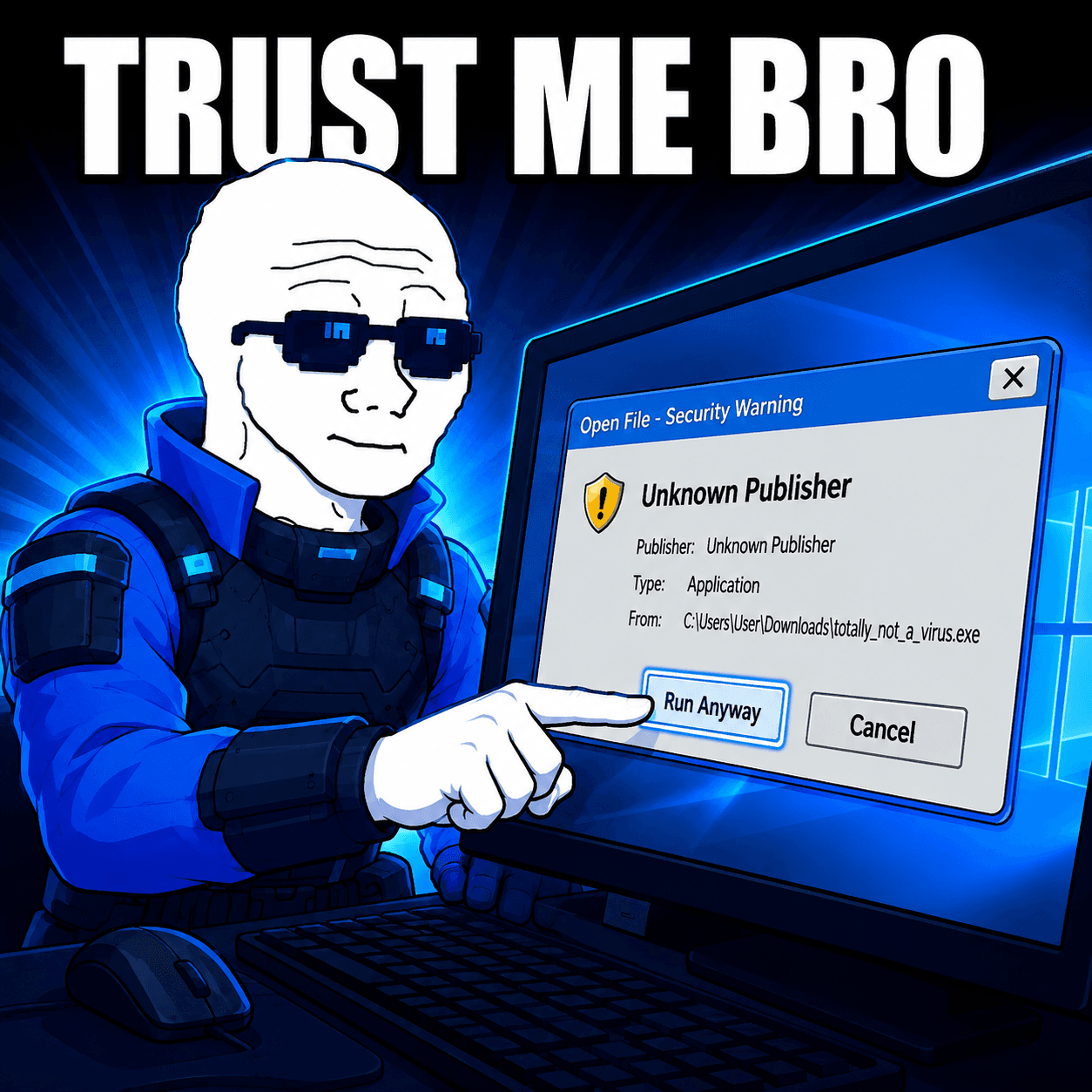 TRUST ME BRO // RUN ANYWAY